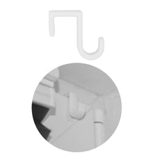 Laden Sie das Bild in den Galerie-Viewer, Fensterhaken Fensterklemme Fensterklammer Fensterclip Fensterdeko Universal Weiß