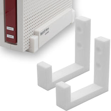 Laden Sie das Bild in den Galerie-Viewer, 2x Wandhalterung FRITZ!Box 6690 / 6590 / 6591 AVM Fritzbox Halter Wandhaken Set