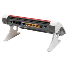 Laden Sie das Bild in den Galerie-Viewer, 2x Fritzbox Tischhalter Tischfuß FRITZ!Box 7590 7530 7510 AVM Tischständer Set