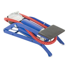 Laden Sie das Bild in den Galerie-Viewer, Fußpumpe Fahrradpumpe Fußluftpumpe Autopumpe Tretpumpe Luftpumpe Manometer 7 bar