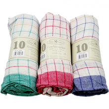 Laden Sie das Bild in den Galerie-Viewer, Geschirrtuch 5 Stück Küchentuch Geschirrhandtücher Gläsertuch Trockentücher Baumwolle