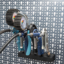 Laden Sie das Bild in den Galerie-Viewer, Wandhalter für Druckluft Zubehör für Küpper Lochwand Werkzeugwand Pneumatik