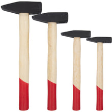 Laden Sie das Bild in den Galerie-Viewer, Schlosserhammer Holzstiel Fäustel Werkstatt Schlosser Holz Hammer 300g-1000g