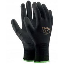 Laden Sie das Bild in den Galerie-Viewer, 12x Arbeitshandschuhe Mechanikerhandschuhe Gartenhandschuhe Schutzhandschuhe Schwarz