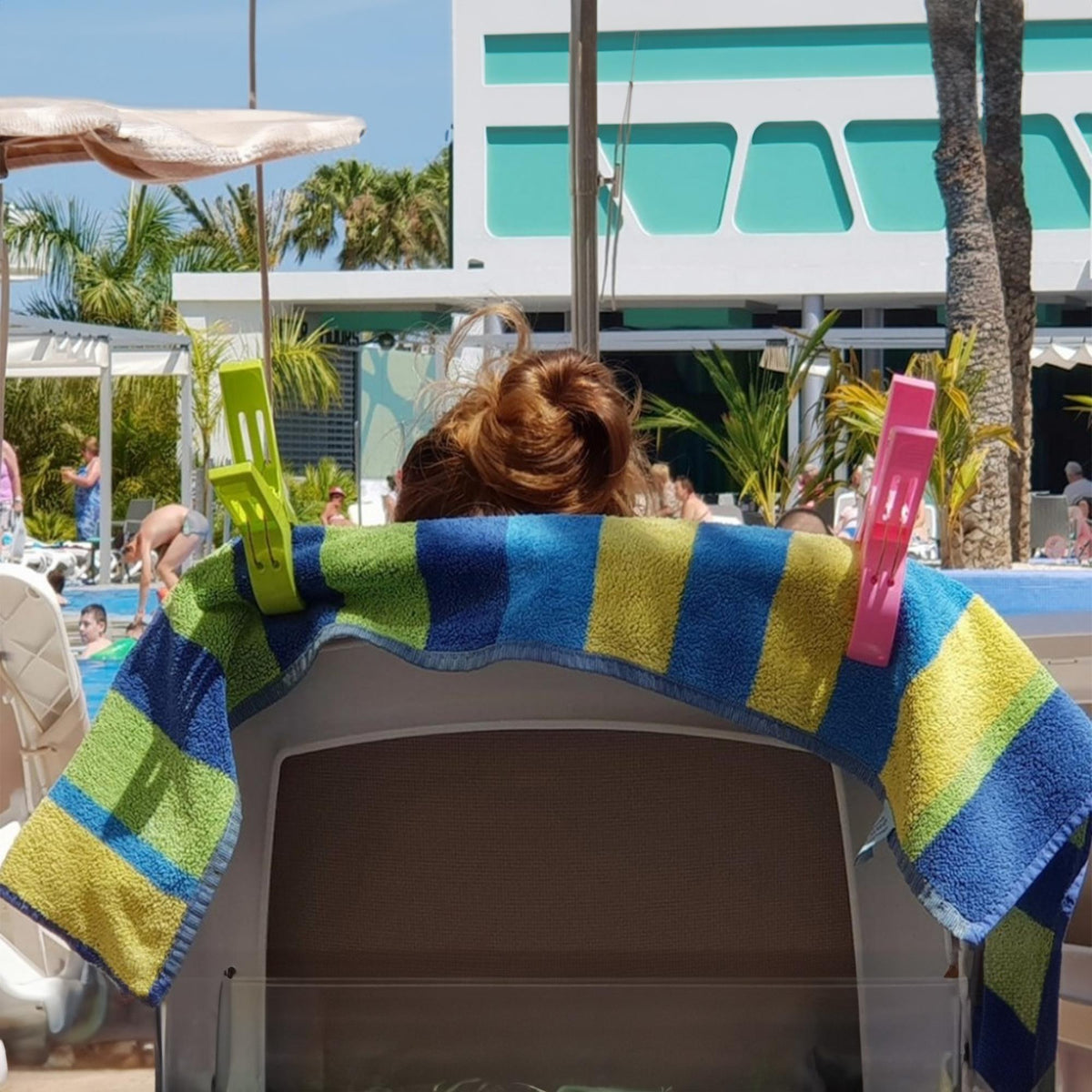 20 Edelstahl-Handtuchklammern, Groß – Für Strandliegen, Wäsche & Kleidung, Rostfrei
