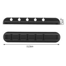 Laden Sie das Bild in den Galerie-Viewer, Kabelhalter Kabelführer Kabelklemme Kabel Halter Clip Schreibtisch Organizer 3M