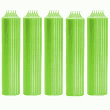 Laden Sie das Bild in den Galerie-Viewer, 25x Stabkerze Tischkerze Wachskerze Durchgefärbt Tropffrei Kerze 180 x 22mm Set
