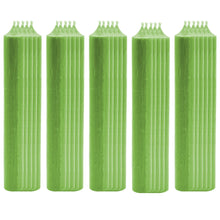 Laden Sie das Bild in den Galerie-Viewer, 25x Stabkerze Tischkerze Wachskerze Durchgefärbt Tropffrei Kerze 180 x 22mm Set