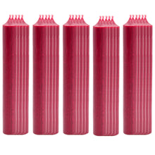 Laden Sie das Bild in den Galerie-Viewer, 25x Stabkerze Tischkerze Wachskerze Durchgefärbt Tropffrei Kerze 180 x 22mm Set
