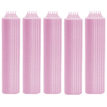 Laden Sie das Bild in den Galerie-Viewer, 25x Stabkerze Tischkerze Wachskerze Durchgefärbt Tropffrei Kerze 180 x 22mm Set