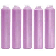 Laden Sie das Bild in den Galerie-Viewer, 25x Stabkerze Tischkerze Wachskerze Durchgefärbt Tropffrei Kerze 180 x 22mm Set