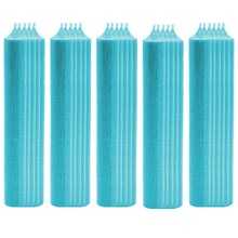 Laden Sie das Bild in den Galerie-Viewer, 25x Stabkerze Tischkerze Wachskerze Durchgefärbt Tropffrei Kerze 180 x 22mm Set