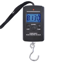 Laden Sie das Bild in den Galerie-Viewer, Digitale Kofferwaage Gepäckwaage Digitalwaage Reisewaage Handwaage 10g-40kg LED