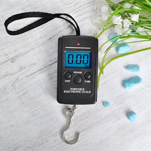 Laden Sie das Bild in den Galerie-Viewer, Digitale Kofferwaage Gepäckwaage Digitalwaage Reisewaage Handwaage 10g-40kg LED