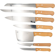 Laden Sie das Bild in den Galerie-Viewer, Küchenmesser Steakmesser Schälmesser Gemüsemesser Brotmesser Universal Messer