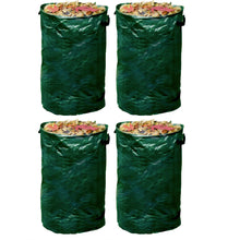 Laden Sie das Bild in den Galerie-Viewer, Laubsack Gartensack Gartentasche Gartentonne Gartenabfallsack Robust Stabil 120L