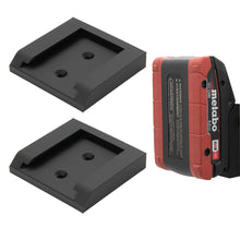 Laden Sie das Bild in den Galerie-Viewer, Akku Halter für metabo Halterung Akkuhalter Wandhalter Wandhalterung 18V / 14,4V