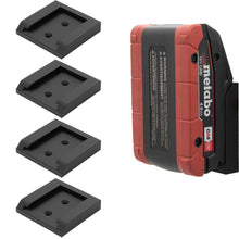 Laden Sie das Bild in den Galerie-Viewer, Akku Halter für metabo Halterung Akkuhalter Wandhalter Wandhalterung 18V / 14,4V