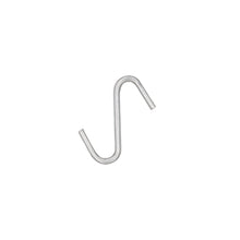 Laden Sie das Bild in den Galerie-Viewer, 13x Metallhaken S-Haken Küchenhaken Fleischerhaken Gardrobenhaken S-Form Set