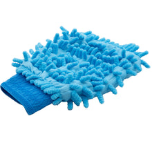 Laden Sie das Bild in den Galerie-Viewer, Mikrofaser Handschuh Waschhandschuh Polierhandschuh Putzhandschuh Autowäsche