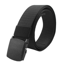 Laden Sie das Bild in den Galerie-Viewer, Gürtel Hosengürtel Quick Release Militär Koppel Universal Armee Gürtel Schwarz