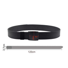 Laden Sie das Bild in den Galerie-Viewer, Gürtel Hosengürtel Quick Release Militär Koppel Universal Armee Gürtel Schwarz