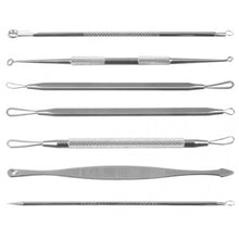 Laden Sie das Bild in den Galerie-Viewer, Mitesser Pickel Entferner Komedonenquetscher Mitesserentferner Porenreiniger Set