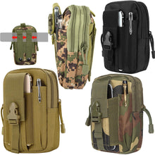 Laden Sie das Bild in den Galerie-Viewer, Outdoor Taktische Gürteltaschen Armee Tactical Molle Bauchtaschen Hüfttaschen