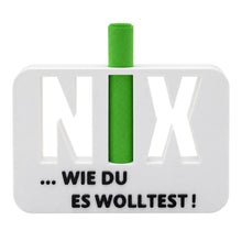 Laden Sie das Bild in den Galerie-Viewer, Geldgeschenk NIX Geschenkidee Nichts Geschenk Geburtstag Geldscheingeschenk