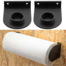 Laden Sie das Bild in den Galerie-Viewer, Papierrollenhalter Werkzeugwand Rolle Halter Küchenrolle Halterung Papierhalter