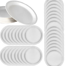 Laden Sie das Bild in den Galerie-Viewer, Pappteller Campingteller Campinggeschirr Picknickgeschirr Rund Teller Set 20cm