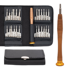Laden Sie das Bild in den Galerie-Viewer, 25in1 Schraubendreher Set Präzisions Bit Feinwerk Werkzeug Feinmechaniker Mini