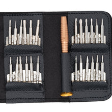 Laden Sie das Bild in den Galerie-Viewer, 25in1 Schraubendreher Set Präzisions Bit Feinwerk Werkzeug Feinmechaniker Mini