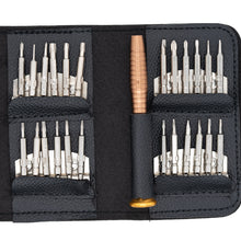 Laden Sie das Bild in den Galerie-Viewer, 25in1 Schraubendreher Set Präzisions Bit Feinwerk Werkzeug Feinmechaniker Mini