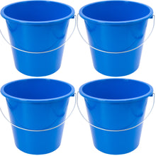 Laden Sie das Bild in den Galerie-Viewer, Eimer 5 Liter Putzeimer Haushaltseimer Wassereimer Kunststoffeimer Universal 5l