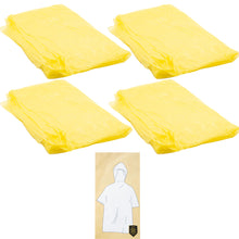 Laden Sie das Bild in den Galerie-Viewer, Regenponcho Regencape Festivalponcho Notfallponcho Regenschutz Kapuze Universal