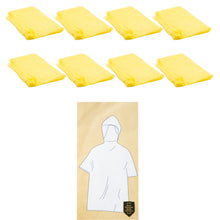 Laden Sie das Bild in den Galerie-Viewer, Regenponcho Regencape Festivalponcho Notfallponcho Regenschutz Kapuze Universal