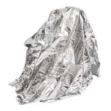 Laden Sie das Bild in den Galerie-Viewer, Rettungsdecke Rettungsfolie Wärmedecke Schutzdecke Notfalldecke Winterdecke