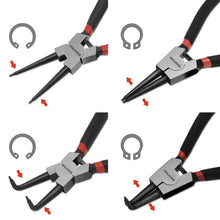 Laden Sie das Bild in den Galerie-Viewer, 4x Sprengringzangen Sicherungsring Zange Sprengringzange Seegeringzange 4tlg Set