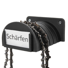 Laden Sie das Bild in den Galerie-Viewer, Wandhalter Sägekette für STIHL Bosch Makita Säge Halterung Halter Kette Universal