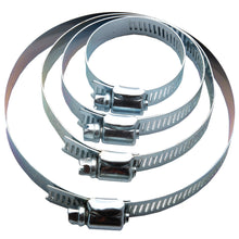 Laden Sie das Bild in den Galerie-Viewer, Schlauchschellen 8er Set Groß Schellen Schneckengewinde 32mm-114mm Klemmschellen