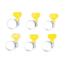 Laden Sie das Bild in den Galerie-Viewer, 6x Schlauchschelle mit Griff Schelle Flügelmutter Schlauchklemme Rohrschelle Set