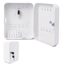 Laden Sie das Bild in den Galerie-Viewer, Schlüsselkasten Schlüsselschrank Schlüsselbox Schlüsselsafe Schlüsselbox Weiß