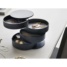 Laden Sie das Bild in den Galerie-Viewer, Schmuckkasten Schmuckbox Schmuckorganizer Schmuckschatulle Aufbewahrungsbox