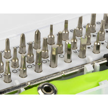 Laden Sie das Bild in den Galerie-Viewer, 32x Schraubendreher Präzisionswerkzeug Schraubenzieher Feinmechaniker Mini Set