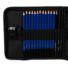 Laden Sie das Bild in den Galerie-Viewer, Zeichnen Set Skizzierstifte Bleistifte Skizzieren Malen Zeichenstift 32 tlg Set