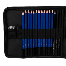 Laden Sie das Bild in den Galerie-Viewer, Zeichnen Set Skizzierstifte Bleistifte Skizzieren Malen Zeichenstift 32 tlg Set