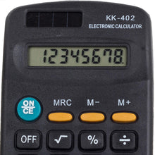 Laden Sie das Bild in den Galerie-Viewer, Taschenrechner Tischrechner Mini Rechenmaschine Bürorechner Solar 8 Zeichen