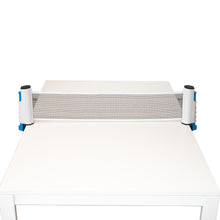 Laden Sie das Bild in den Galerie-Viewer, Tischtennisnetz Ausziehbar Tischtennis Aufrollnetz Tragbar PingPong Netzgarnitur