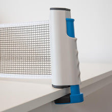 Laden Sie das Bild in den Galerie-Viewer, Tischtennisnetz + Tischtennisschläger + Tischtennisbälle Tischtennisset 6tlg Set
